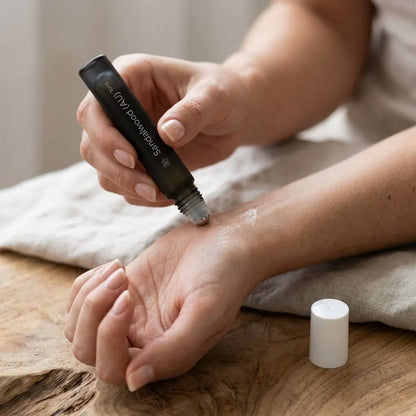 Sandalwood Essential Oil Roller — Warm Grounding Ritual for Sensory Calm, Rest & Emotional Reset - Image 2
