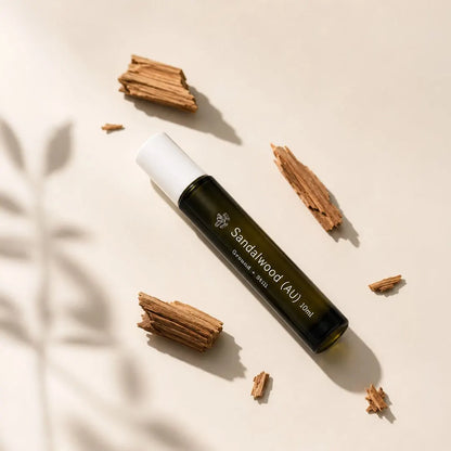 Sandalwood Essential Oil Roller — Warm Grounding Ritual for Sensory Calm, Rest & Emotional Reset - Image 3