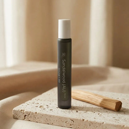 Sandalwood Essential Oil Roller — Warm Grounding Ritual for Sensory Calm, Rest & Emotional Reset - Image 4