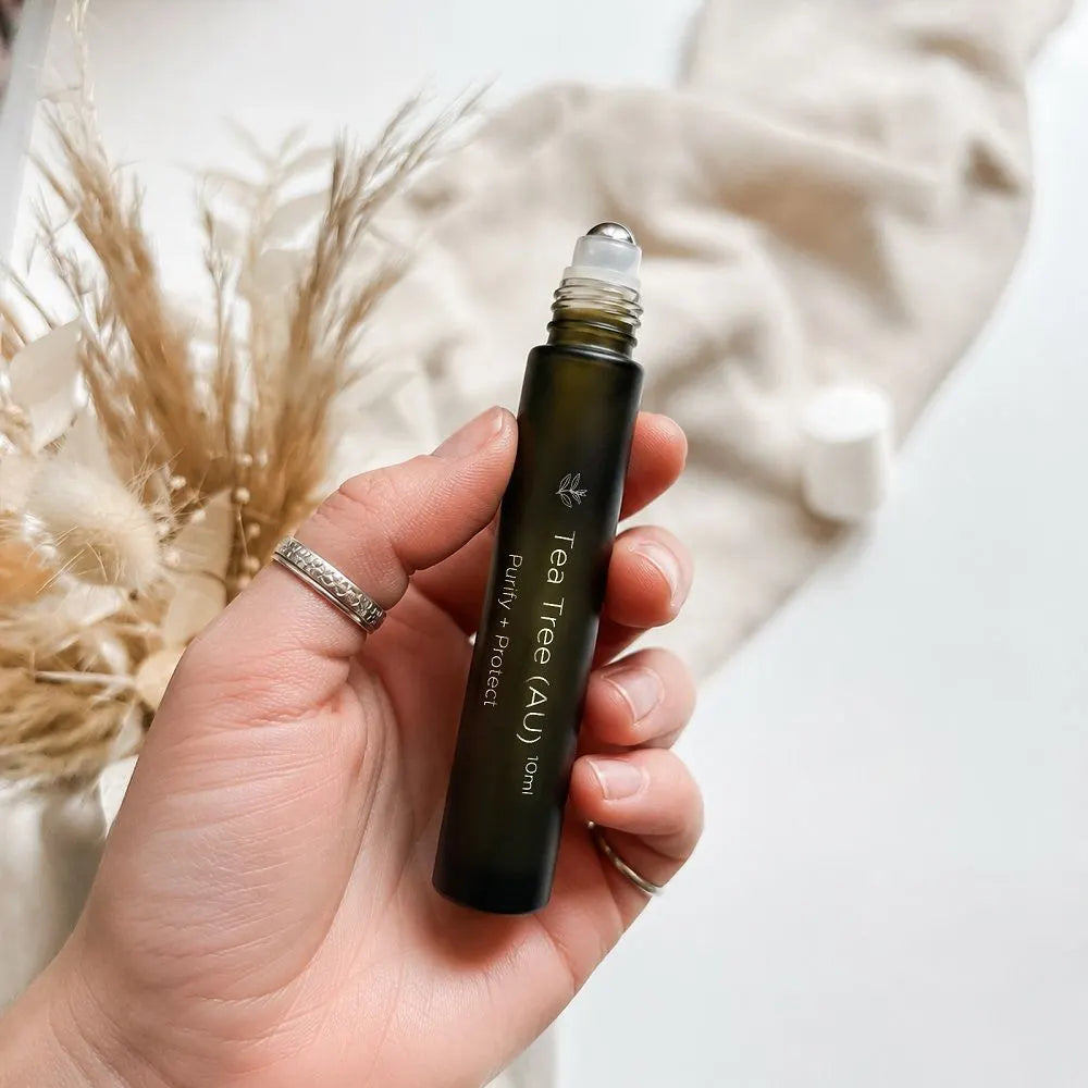 Tea Tree Essential Oil Roller — Clean Energy Reset for Mental Clarity, Focus & Emotional Balance - Image 2