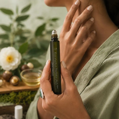 Eucalyptus Essential Oil Roller — Breath Support, Mental Clarity & Focus Ritual - Image 2