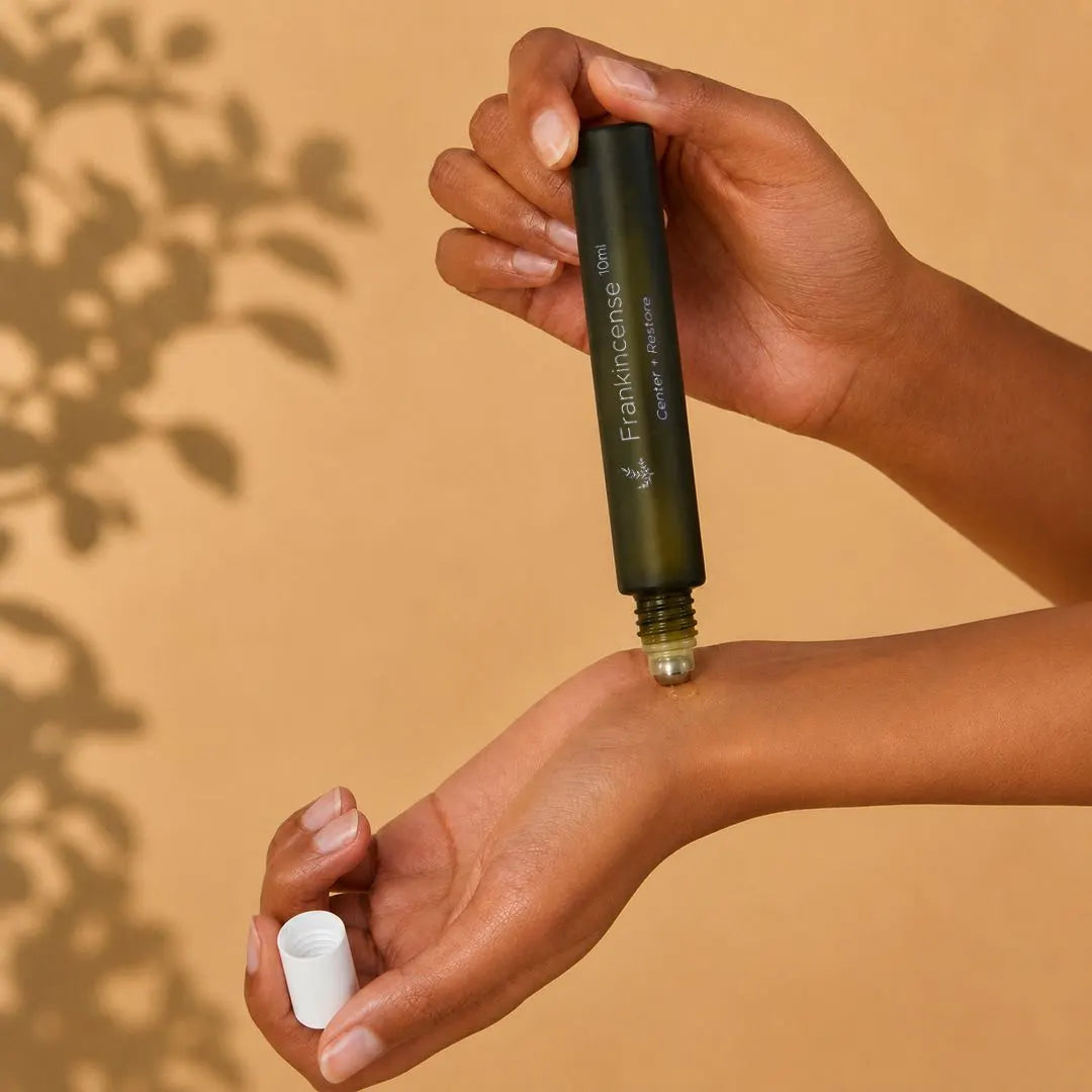 Frankincense Essential Oil Roll-on — Deep Grounding Ritual for Presence, Meditation & Emotional Stability - Image 2