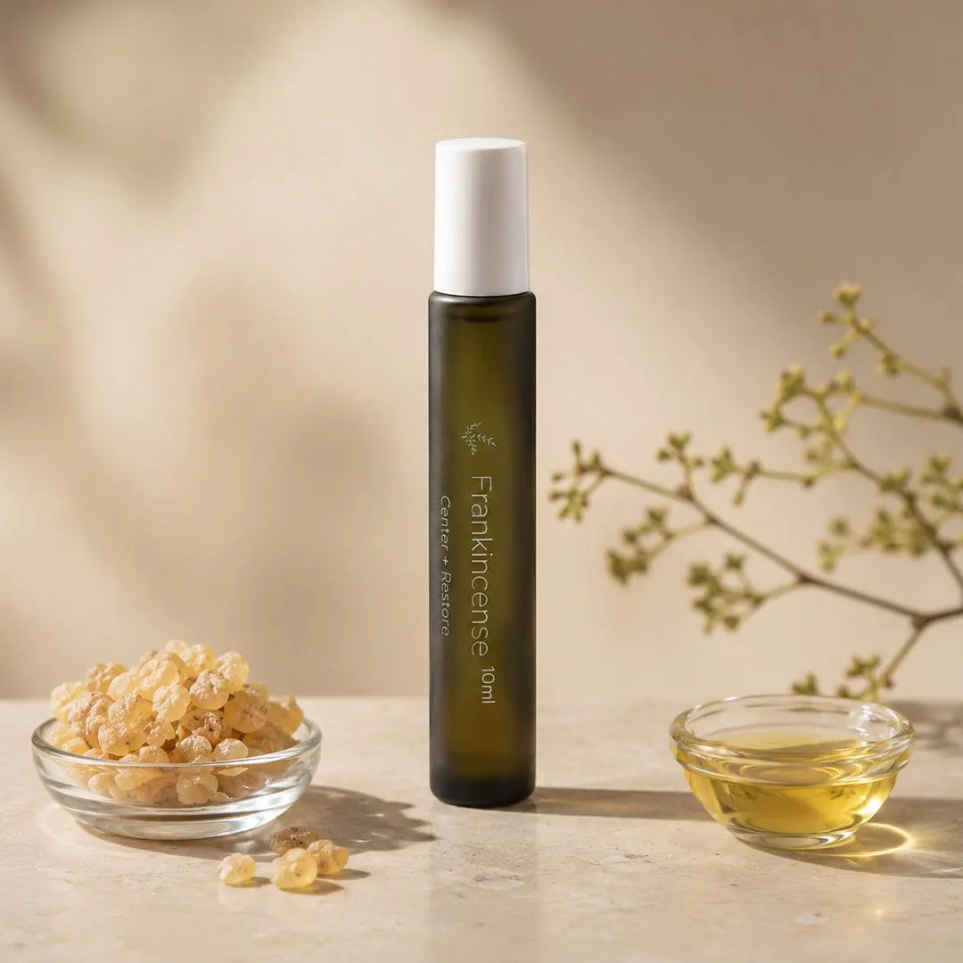 Frankincense Essential Oil Roll-on — Deep Grounding Ritual for Presence, Meditation & Emotional Stability - Image 3