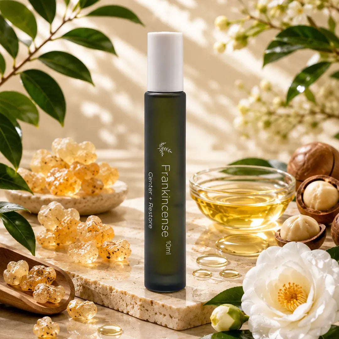 Frankincense Essential Oil Roll-on — Deep Grounding Ritual for Presence, Meditation & Emotional Stability - Image 4