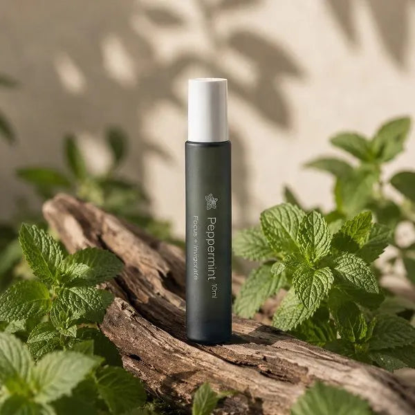 Peppermint Essential Oil Roller — Cooling Relief for Focus, Head Tension & Mental Clarity - Image 3