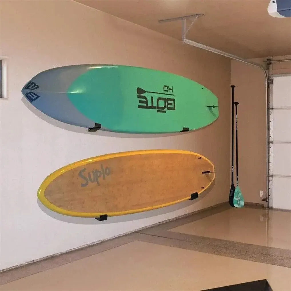 P&P Aluminum Surfboard Wall Rack Short & Long Board Storage Display Mount Hanger - Image 5