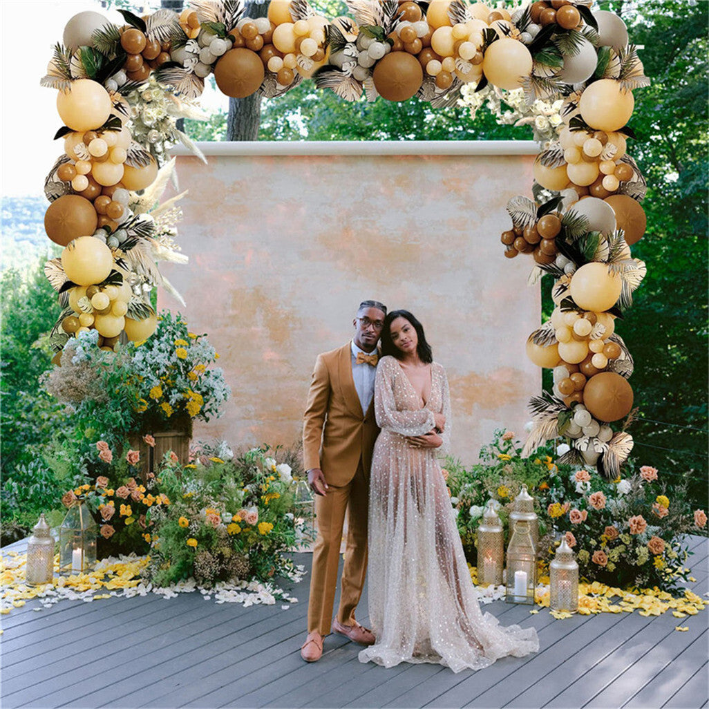 Decorative Metal Garden Trellis Arch Durable Steel Tubing Wedding Party Archway - Image 5