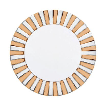 Radiant Sunburst Mirror: Elegant Wall Mounted Decor for Your Living Space Size 80x80cm