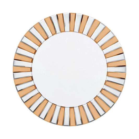 Radiant Sunburst Mirror: Elegant Wall Mounted Decor for Your Living Space Size 80x80cm