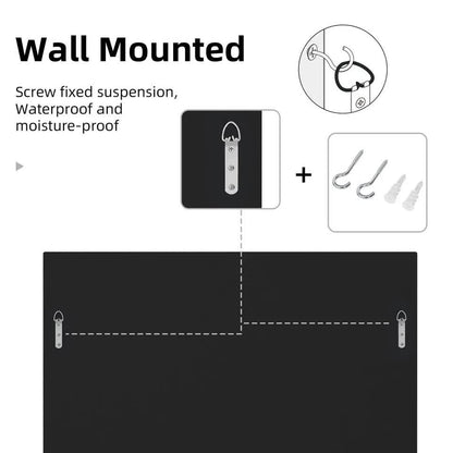 High-grade Unique Decorative Accent Mirror Elegant Square Wall Silver HD Mirror - Image 8