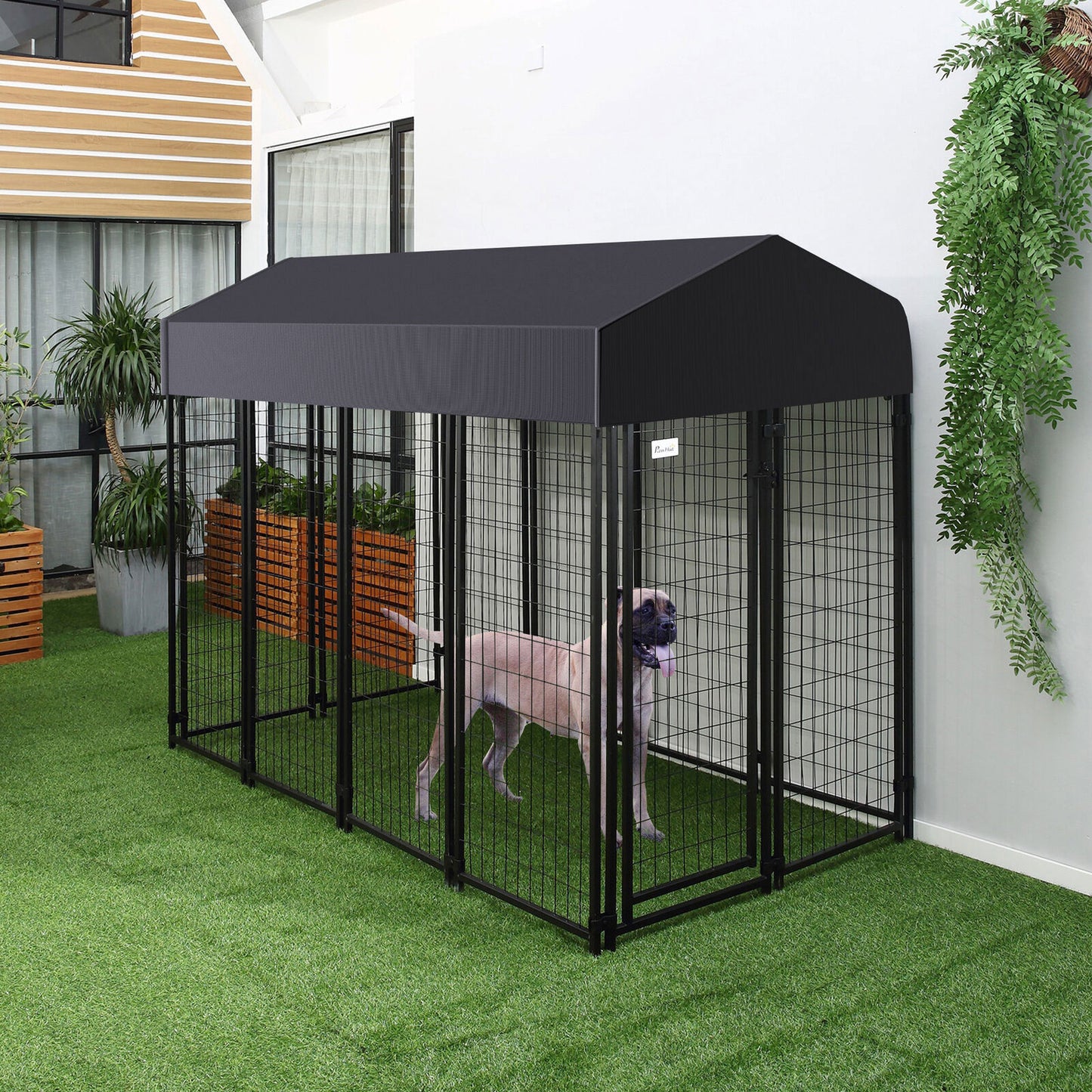 Large Jumbo Outdoor Dog Kennel Heavy Duty Pet Playpen Pre-galvanized Animal Cage Fence - Image 6