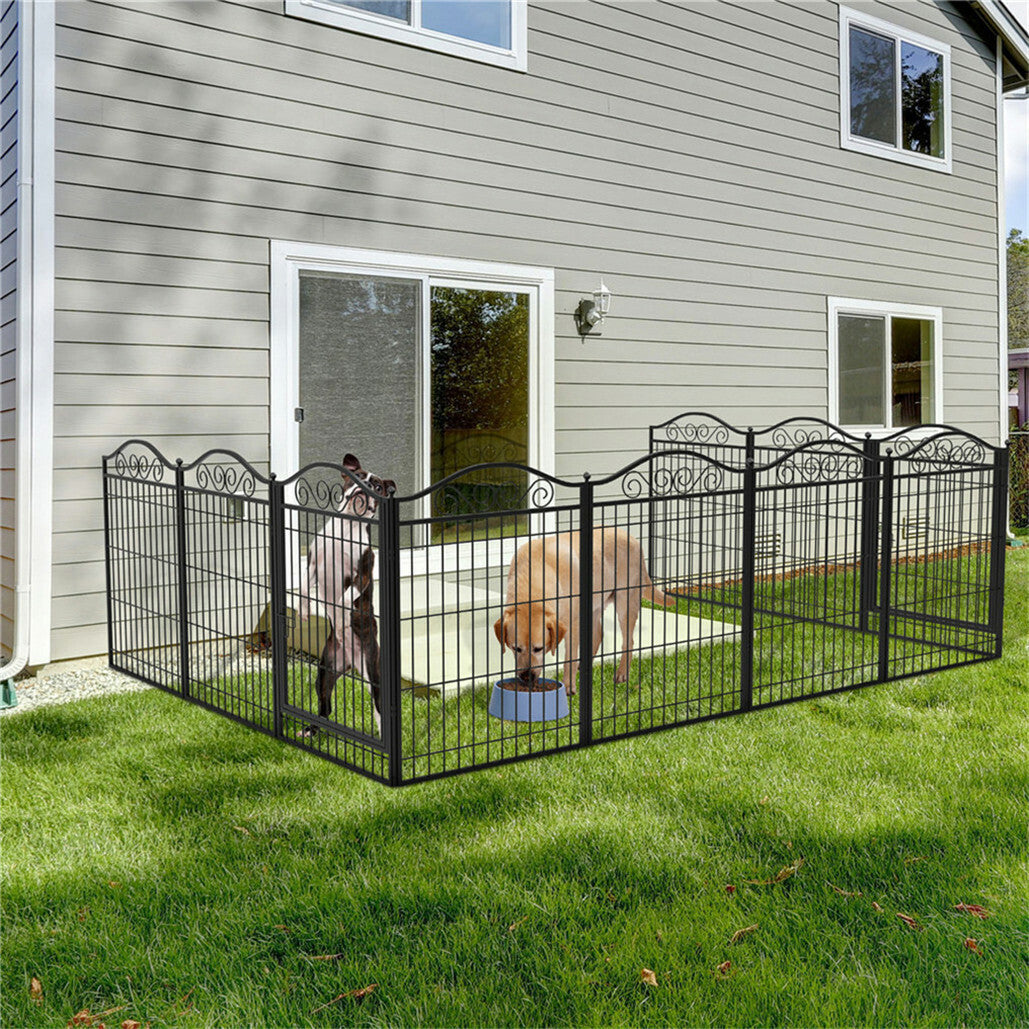 Dog Playpen Kennel Cage Indoor Outdoor Dog Exercise Pen Cat Chicken Rabbit Fence - Image 2
