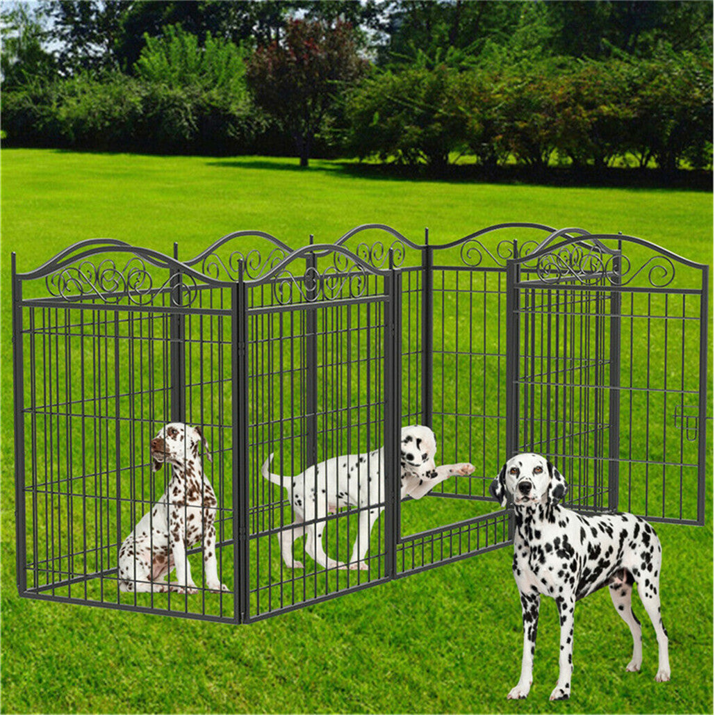 Dog Playpen Kennel Cage Indoor Outdoor Dog Exercise Pen Cat Chicken Rabbit Fence - Image 3