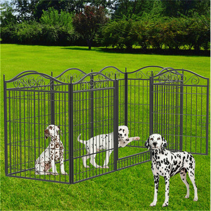 Dog Playpen Kennel Cage Indoor Outdoor Dog Exercise Pen Cat Chicken Rabbit Fence - Image 3