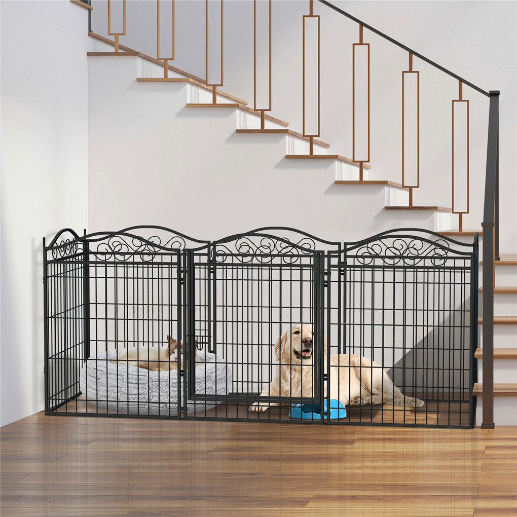 Dog Playpen Kennel Cage Indoor Outdoor Dog Exercise Pen Cat Chicken Rabbit Fence - Image 5