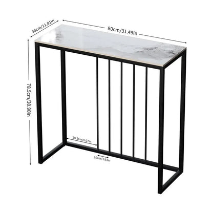 Glossy Sintered Stone Hallway Table - Image 2