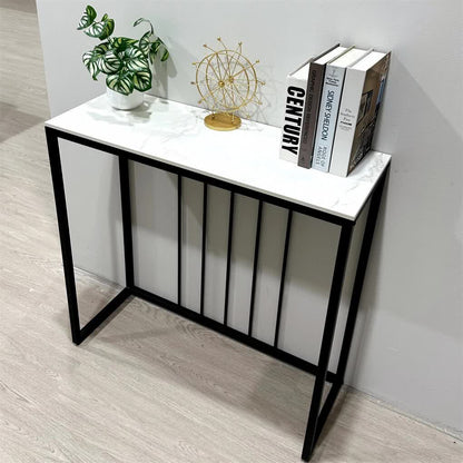 Glossy Sintered Stone Hallway Table - Image 4