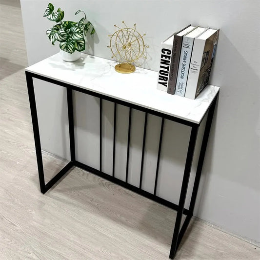 Glossy Sintered Stone Hallway Table - Image 4