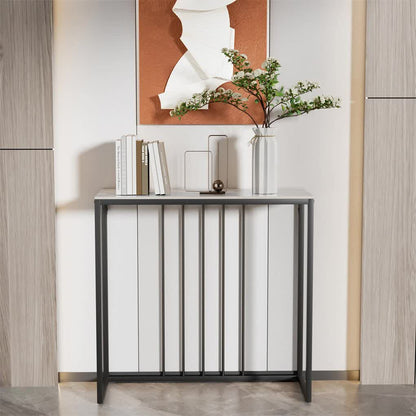 Glossy Sintered Stone Hallway Table - Image 5