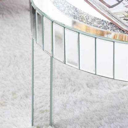 XXL Bling Mirrored Crystal Coffee Table - Image 5