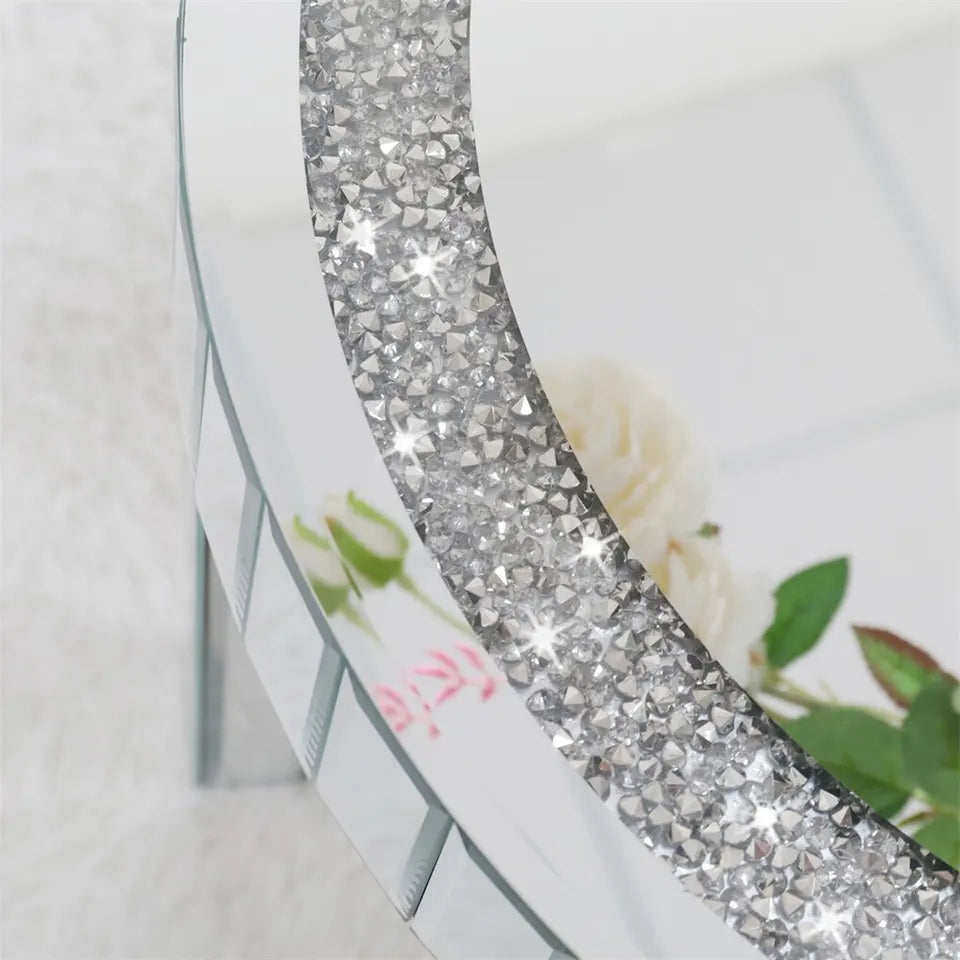 XXL Bling Mirrored Crystal Coffee Table - Image 6
