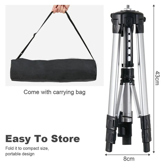 Universal Projector Tripod Laptop Floor Stand DJ Equipment Holder with Plate - Image 6