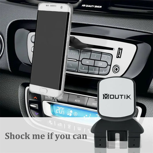 Universal Adjustable Tablet Mount Car CD Slot Holder 2in1 Fit 3.5-10.5" iPad GPS - Image 4