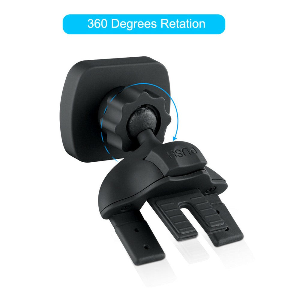 Universal Adjustable Tablet Mount Car CD Slot Holder 2in1 Fit 3.5-10.5" iPad GPS - Image 8