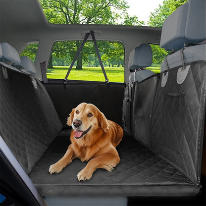 Large Dogs Back Seat Extender Waterproof Dog Hammock Car Seats with Hard Bottom - Image 3
