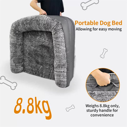 XL Human Sized Dog Bed Foldable Orthopedic Pet Dog Sofa Couch Comfy Big Bean Bed - Image 8