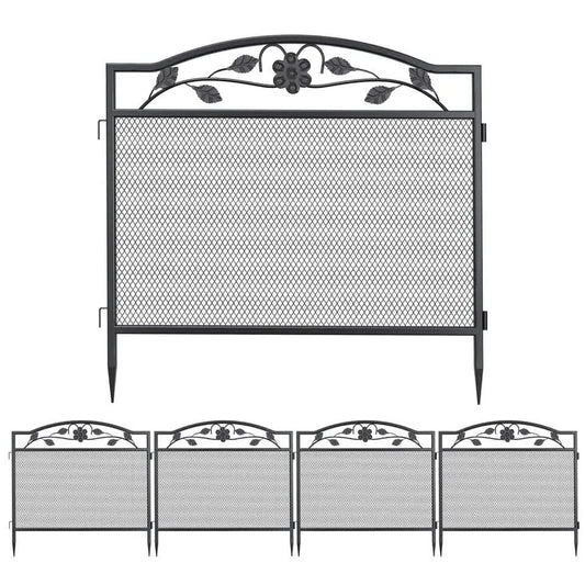 Heavy Duty Foldable Metal Indoor Outdoor Exercise Pet Fence Dog Playpen Kennel