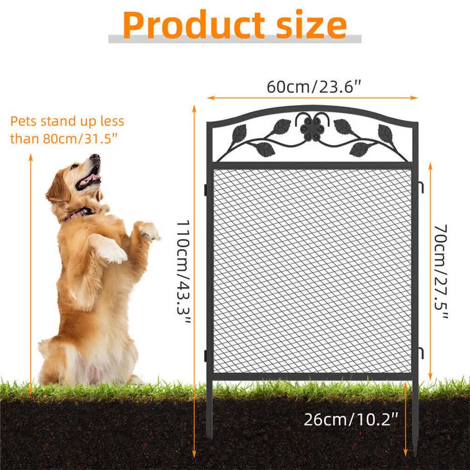 Fin Heavy Duty Dog Play Pen Enclosure Whelping Cage With Fertility Mat Puppy Playpen 60x110cm - Image 7