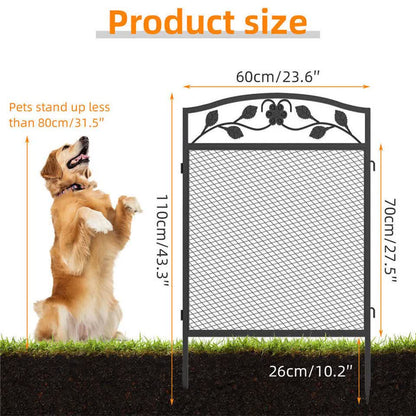 Fin Heavy Duty Dog Play Pen Enclosure Whelping Cage With Fertility Mat Puppy Playpen 60x110cm - Image 7