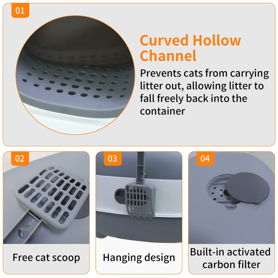 Leak-Proof Cat Littering Box - Image 9