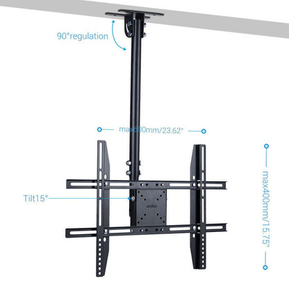 Ceiling Wall Mount TV Bracket 27- 65" with Tilt Feature & 180 Rotate For Samsung - Image 3