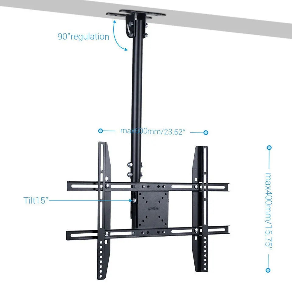 Ceiling Wall Mount TV Bracket 27- 65" with Tilt Feature & 180 Rotate For Samsung - Image 3