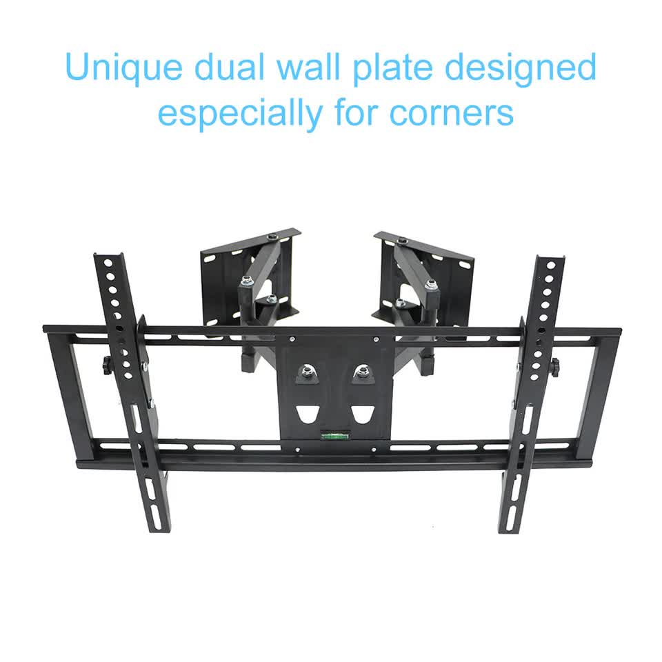 32"-65" Heavy Duty Wall Corner Tv Mount Articulating Premium Swing Arm Bracket - Image 6