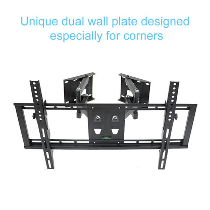 32"-65" Heavy Duty Wall Corner Tv Mount Articulating Premium Swing Arm Bracket - Image 6