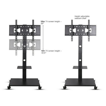 Heavy Duty Swivel Floor TV Stand Tall Corner TV Mount Stand for 32-70" LCD LED - Image 5
