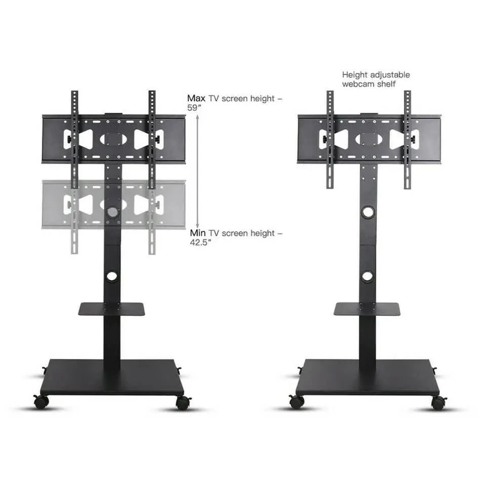 Heavy Duty Swivel Floor TV Stand Tall Corner TV Mount Stand for 32-70" LCD LED - Image 5