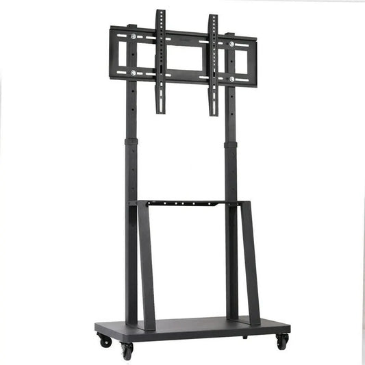 Floor Tv Mount Stand Bracket Rolling For 32"-80" Screens Vesa 600X400 Hold 65Kg - Image 2