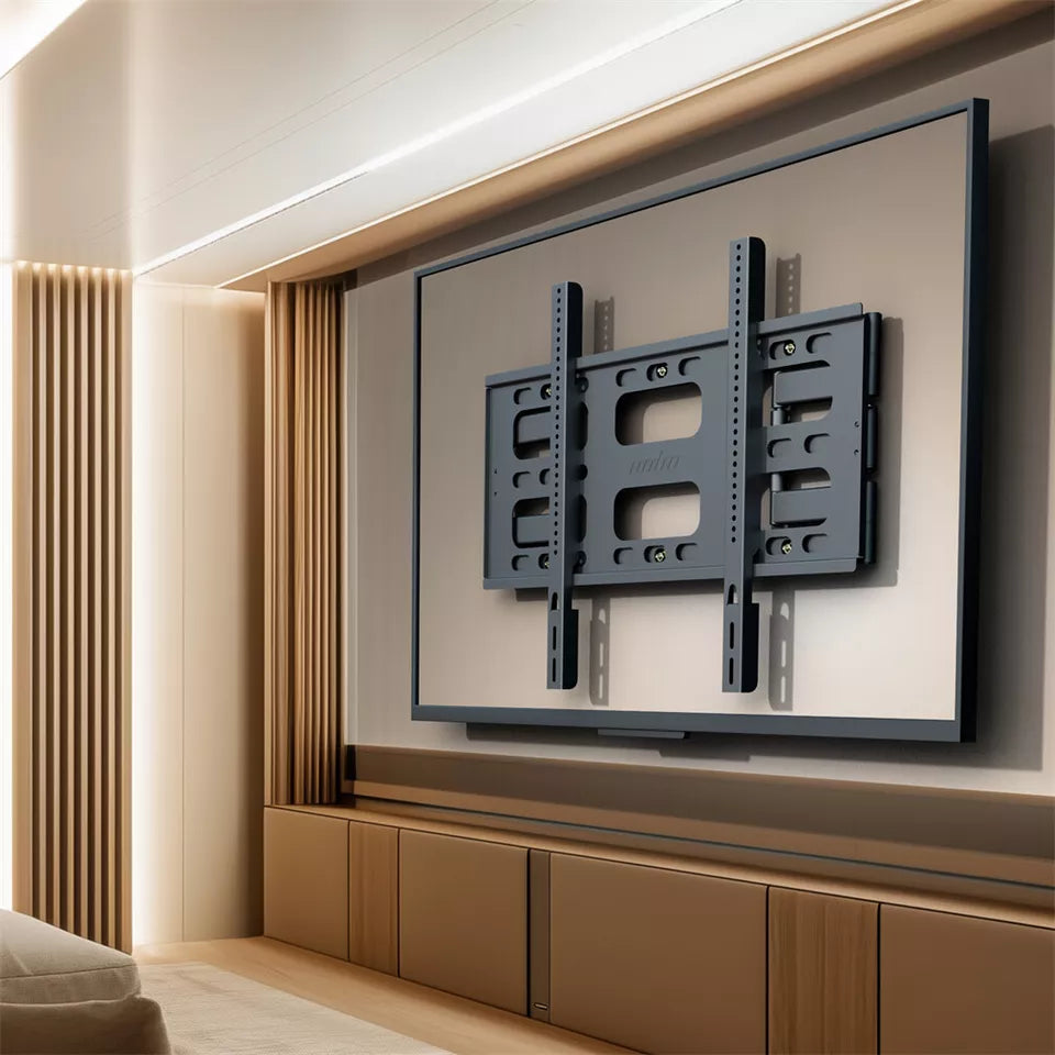 Black Heavy-Duty Swivel TV Wall Mount With Articulating Arm Support - Image 3