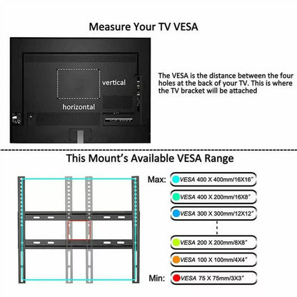 Wall Mount Bracket for 27 - 55 Inch SONY PANASONIC HISENSE KOGAN TCL LCD LED TV - Image 8