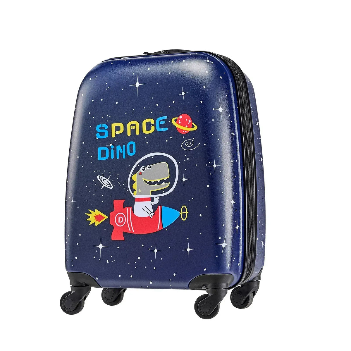 Kids Luggage Set, 2 Piece, 45.7 cm Hardside Rolling Wheels Suitcase with Hard-Shell Backpack, Airline Approved - Image 2