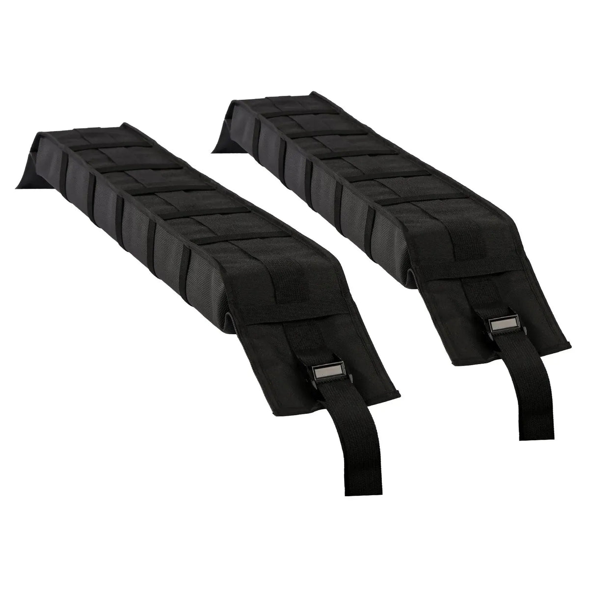 Soft Roof Rack Pads, 33-Inch Universal Car Roof Rack Pad, 176LBS Load Capacity Luggage Kayak Carrier with 2 Tie-Down Straps and Portable Storage Bag for SUP Canoe Snowboard Paddle Board - Image 4