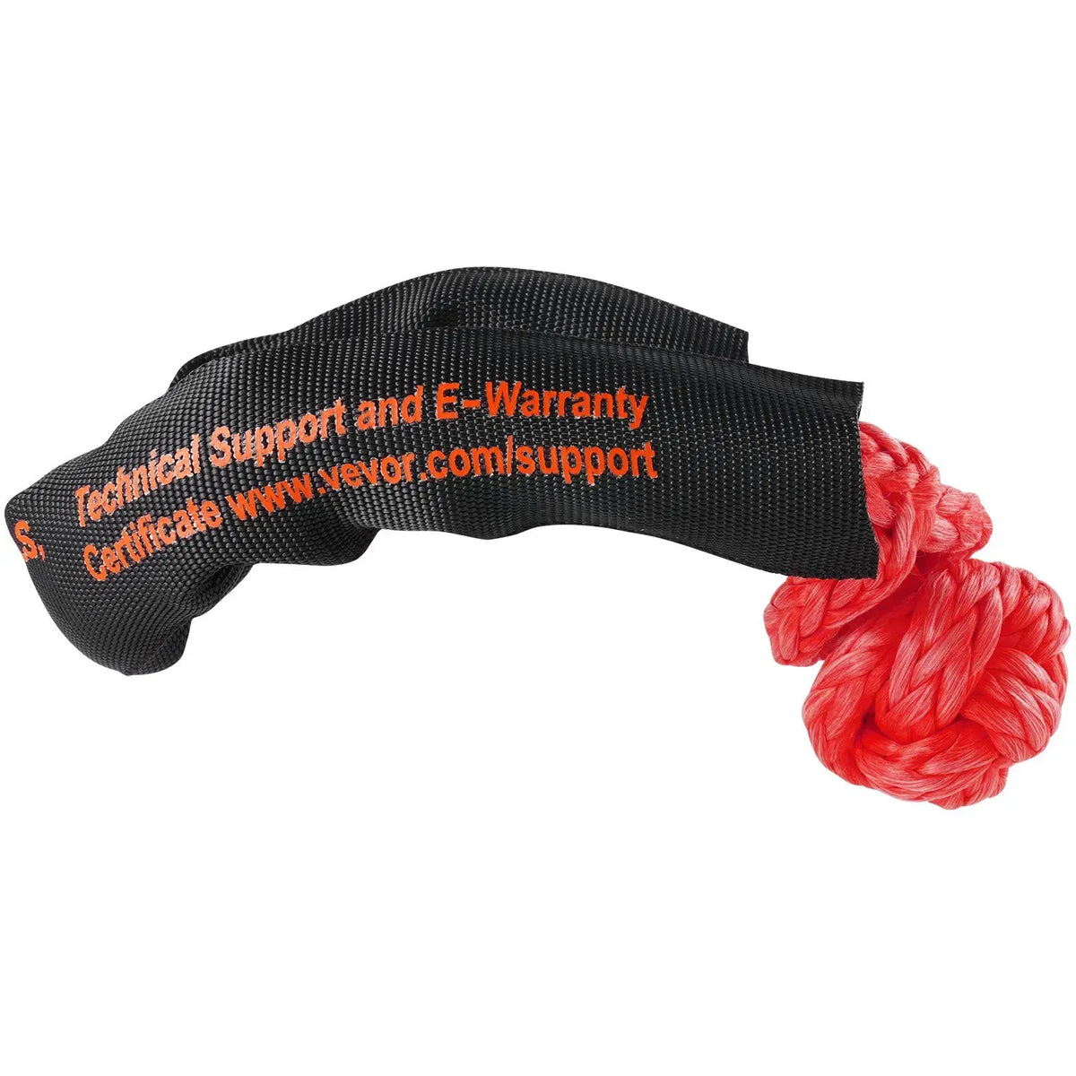 Synthetic Soft Shackle Rope, ATV, Trucks, Jeep, Off-Road Vehicles Towing, Red - Image 3