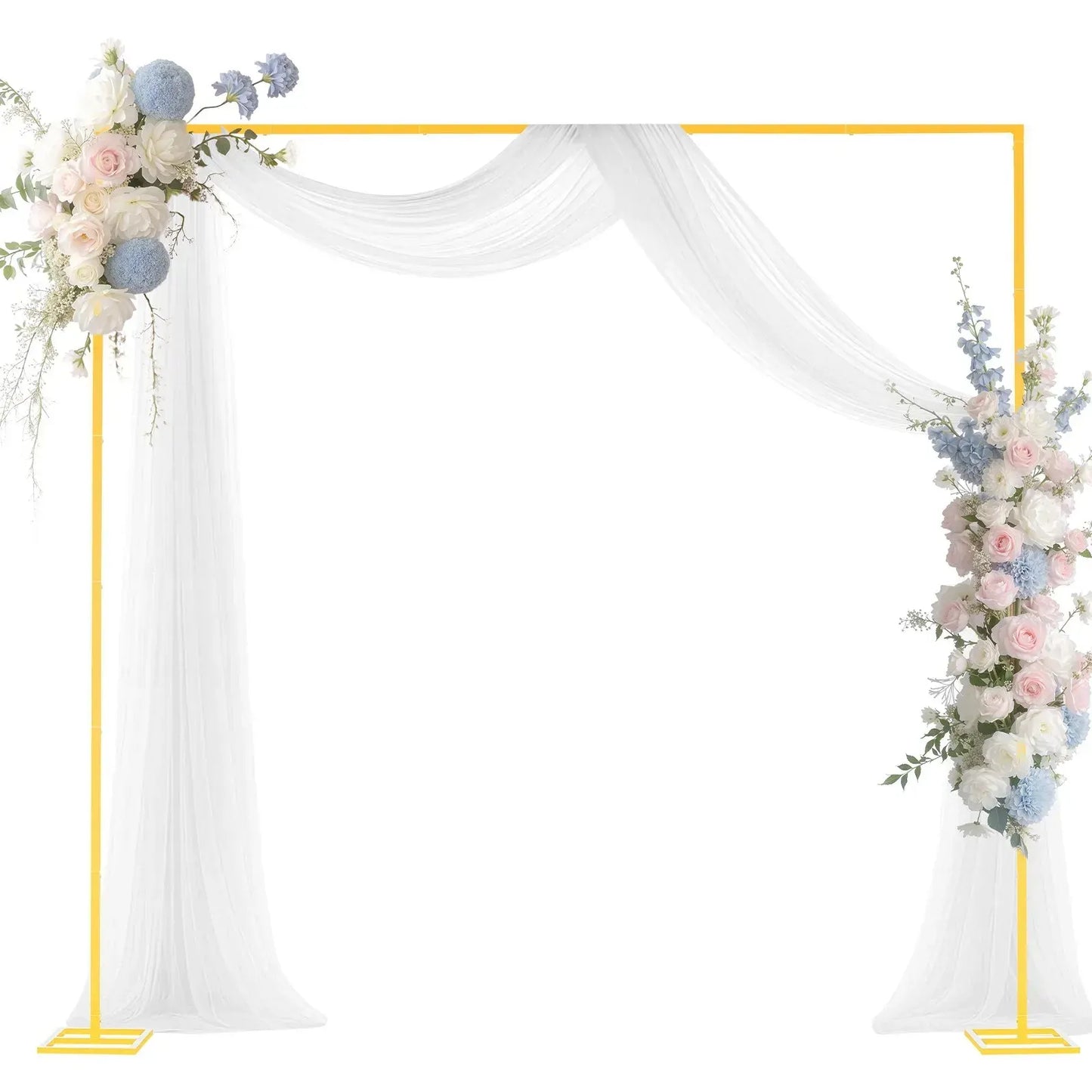 Arch Backdrop Stand, 2.4 x 2.4 m, Stable Structure, Easy Assembly, Birthday Party, Graduation, Holiday Celebration