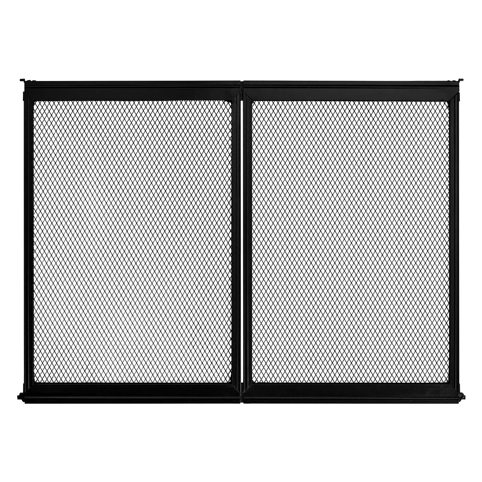 RV Screen Door Protector, 673.1 x 508 mm Door Grille, Easy to Install and Disassemble, Black