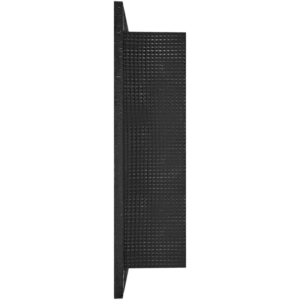 Shower Niche Ready for Tile 40.64 x 40.64 cm, Single Shelf Organizer, Square Corners Wall-inserted Niche Recessed, Black - Image 3