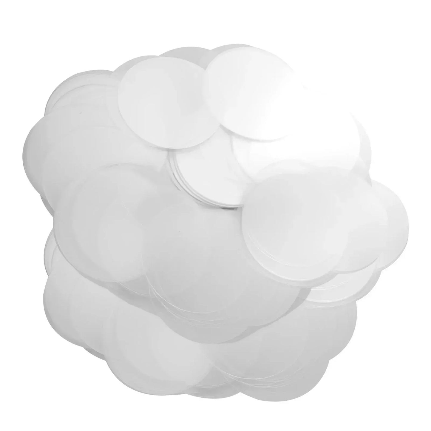 500 Sets 1.25 inch 32mm Pin Back Button Parts, Plastic/Metal Button, Clear Film, Machine NOT Included - Image 3